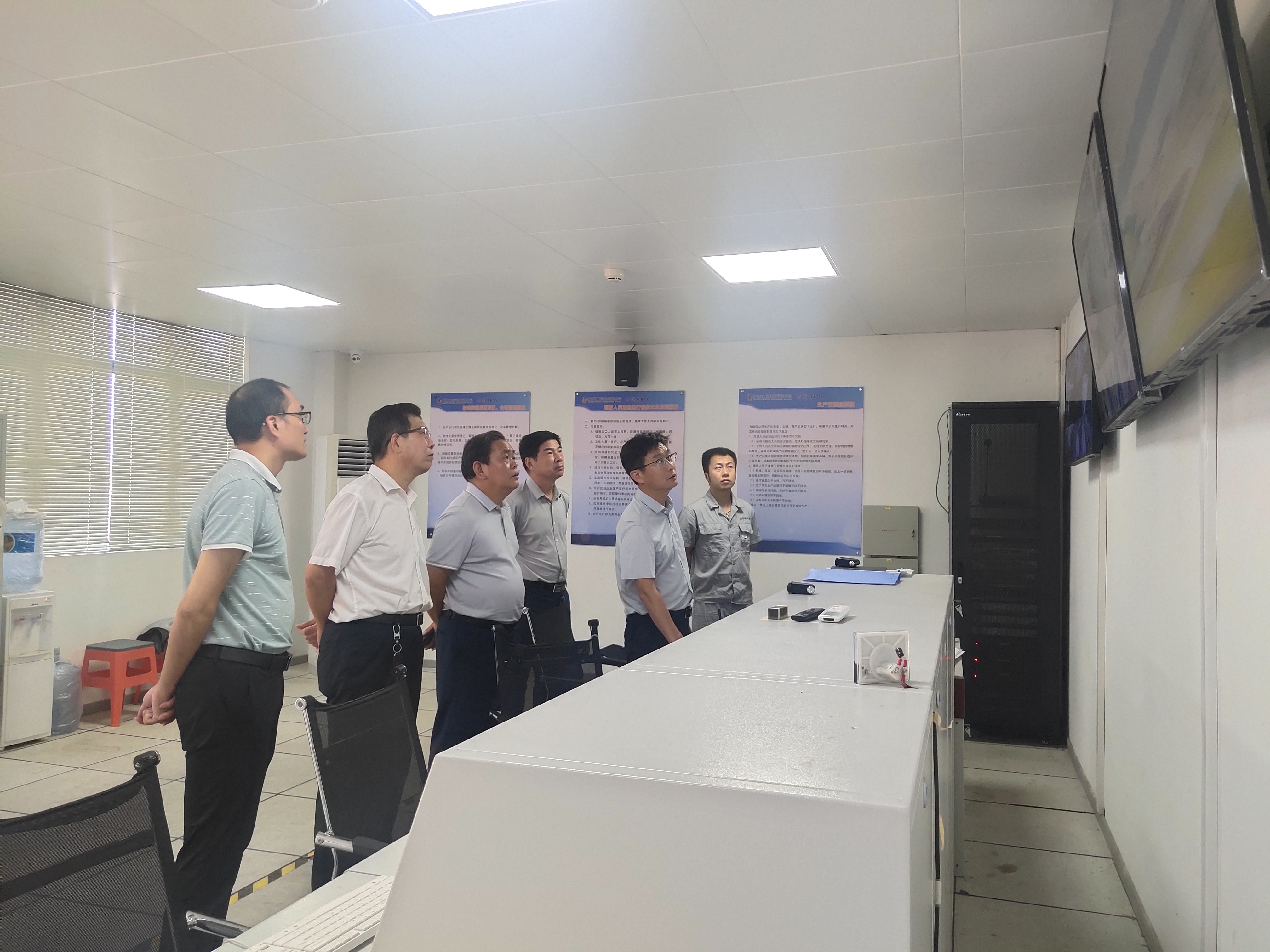 江西省核学会会同核工业江西矿冶局到瑞昌核物理应用研究院调研